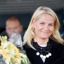13 September: The Crown Princess attends the opening of a role model agency (Photo: Cornelius Poppe / Scanpix)